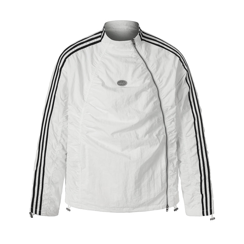 Nylon Zip-Up Jacket