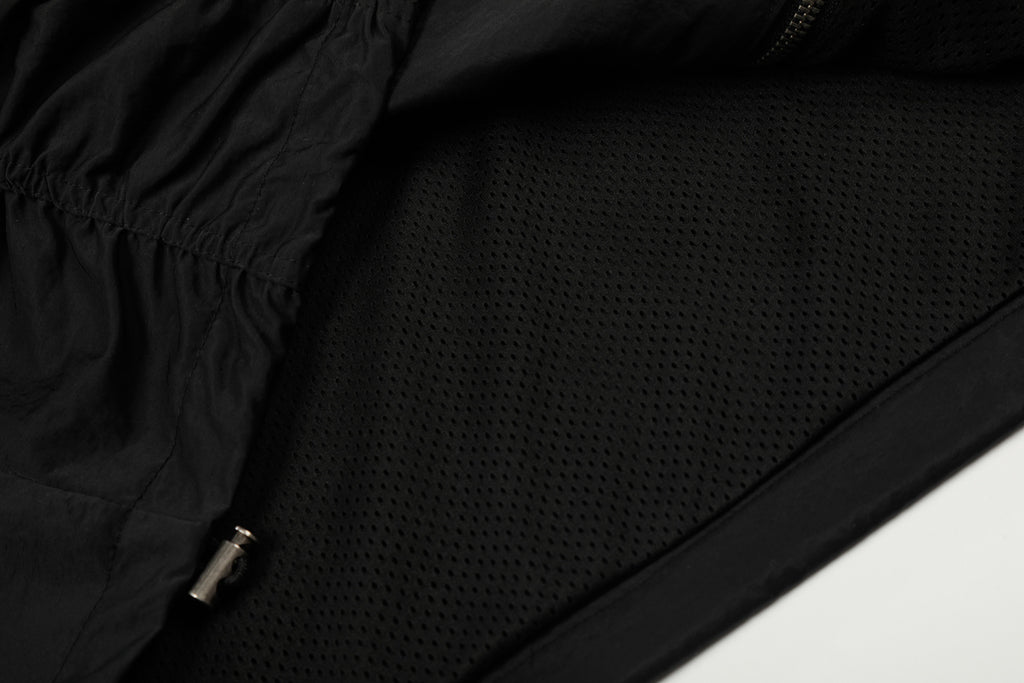 Nylon Zip-Up Jacket