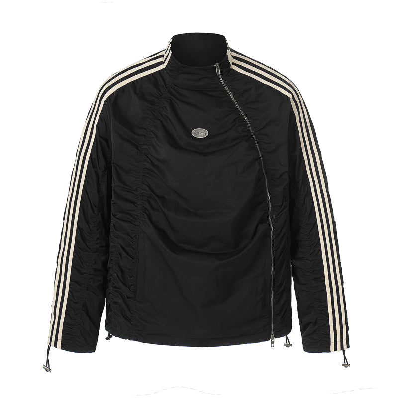Nylon Zip-Up Jacket